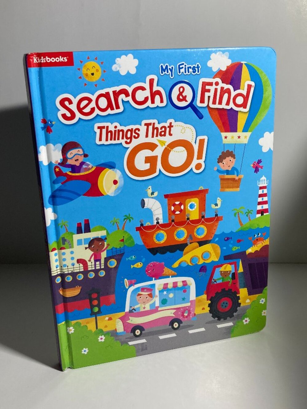 My First Search & Find: Things that Go Board Book